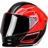 Youding Fantastiche action figure trasformano il giocattolo del motociclista del casco | Set di modelli di mini personaggi mobili | Statuetta da esposizione da collezione da tavolo | per bambini, ragazzi, rag