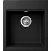 Elleci Lavello Elleci Incasso 1 vasca 45x51 Time 102 Granitek Nero LG210240
