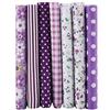 KIMISS Confezioni per Trapuntatura Furoshiki Panno per Avvolgere 45 Cm di Cotone 7 Pezzi 50 * 50 Cm Tessuto di Cotone Fai da Te Assortiti Kit di Biancheria da Letto Pretagliata Fascio