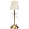 Hyuduo Lampada da Tavolo con Fiocco, Simpatica Lampada da Scrivania a LED con Decorazioni Romantiche a Fiocco e Batteria Ricaricabile da 1200 MAh, con Paralume in Tessuto e Robusta (YELLOW)
