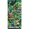 BrandMac Asciugamano Minecraft per Bambini per Piscina, Spiaggia e Bagno 70 x 140 cm - Asciugamano Super Morbido e Assorbente 100% Cotone | Design Grafico Minecraft Funtage