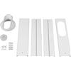 KENANLAN Kit di Ventilazione per Finestra per Condizionatore Portatile, 4 Pezzi, PVC ABS ad Alta Densità, Resistente al Calore