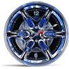 RED5 LED Wheel Rim Orologio da Parete [Nuovo imballaggio], Standard