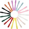 Mipcase 20 Pezzi Ganci per Elastici per Mascherine Regolabili in Silicone, Fibbie Estensione per Lacci Auricolari Antiscivolo, Accessori Maschera
