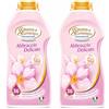 Generico Spuma di Sciampagna Ammorbidente Concentrato Abbraccio Delicato, 36 Lavaggi, Profumo fino a 100 Giorni, Ammorbidente per Pelli Sensibili, Bucato Morbido e Profumato, Made in Italy - 2 Unita da 720 ml