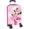 safta MINNIE MOUSE NAIVE - Trolley da cabina 20 pollici Valigia con ruote Lucchetto di sicurezza Valigia leggera 34,5 x 20 x 55 cm, rosa chiaro, M, Casual, Rosa chiaro, M, Casuale