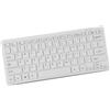 Generic Tastiera Cablata Mini USB 78 Tasti, Lunga Durata, Alta sensibilità, Aspetto Unico, per Computer Desktop, Adatta per Lavoro e Studio (WHITE)