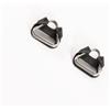 KAHDGSS 1Pair Anse Della Macchina Fotografica Anelli Cinghie Triangoli Split Anelli Gancio Per Fotocamera Cinghie Anelli di Conversione Fibbie di Collegamento Metallo