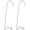 PLCPDM 2 PCS Dissipate Calore Clip Morsetto Computer CPU Ventola di Raffreddamento Clip In Acciaio Inox Filo di Fissaggio Fibbia Staffa