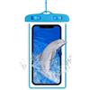 Generic Telefono - Copertura impermeabile per cellulare, custodia touch trasparente, supporto da viaggio subacqueo, protezione da spiaggia galleggiante, borsa da snorkeling, borsa per avventure acquatiche per