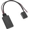 Generic Adattatore Audio Aux Bluetooth 5.0 a 12 Pin Adatto per Auto con qualità Audio Premium e Design Semplice Plug-and-play