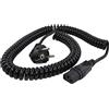 HAWA R6504 - Cavo di collegamento per dispositivi freddi, 3,8 m, colore: Nero