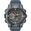 Sekonda Orologio analogico digitale da uomo, cassa in plastica da 49 mm e cinturino