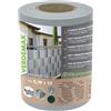 VERDEMAX Telo di Occultazione Striscia Soft 20x350 cm in PVC Resistente a UV Grigio
