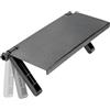 Generico Ripiano per schermo TV - per ripiano superiore per monitor senza trapano | Organizer per telecomandi, lettori DVD, router, soundbar, uso domestico e in ufficio
