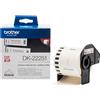 Brother - Rotolo etichetta continua - carta adesiva - Rosso/Bianco - 62mm x 15,26mt - DK-22251