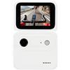VBESTLIFE Action Camera, Fotocamera Sportiva 1080P 48MP 143° Grandangolare con Stabilizzazione Elettronica Dell'immagine Schermo Ribaltabile da 2,0 Pollici per la Registrazione di Viaggi di