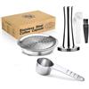 Belr-Homeware Capsule senseo Capsule da caffè riutilizzabili in acciaio inox 304.