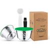 ICafiles Capsula di caffè riutilizzabile Dolce Gusto 3a capsula di caffè per Dolce...