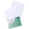 Bantex Buste formato DIN B4 (35,3 x 25 cm), con striscia adesiva, 25 pezzi, in confezione di pellicola (bianco)
