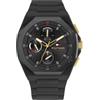 Tommy Hilfiger Orologio Analogico Multifunzione al Quarzo da Uomo con Cinturino in Silicone Nero - 1792120