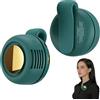 WDKXCN Ventilatore portatile senza pale, piccolo ventilatore a clip, ricaricabile con clip in vita e collo, mini ventilatore elettrico senza pale, ventole di raffreddamento per esterni, viaggi