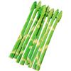 DAZZLEEX Set di 10 asparagi artificiali per soggiorno, camera da letto e ufficio, materiali plastici realistici per feste e uso domestico