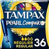 Tampax Compak Pearl Regolare Tamponi con Applicatore - 36 Pezzi