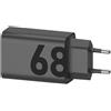 MOTOROLA CARICABATTERIE ORIGINALE USB-C MC-682 TURBO POWER 68W USB-C BLACK BULK PER SMARTPHONE