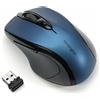 Kensington Pro Fit Mid-Size - Mouse - Destrorso - Ottico - Senza fili - 2,4 GHz - Ricevitore senza fili (USB) - Blu zaffiro