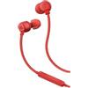 JBL Harman JBL Tune 310C Auricolare Cablato In-ear Musica e Chiamate USB tipo-C Rosso