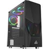 Montech FIGHTER 500, Torre, PC, Nero, ATX, Micro ATX, Mini-ITX, Gioco, Blu, Verde, Altro, Arancione, Rosso, Giallo