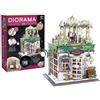 Buki France Buki Diorama fiorista, 10 anni, cartone, legno, multicolore, 243 pezzi