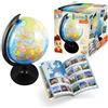 Buki France Buki Globus educativo, 20 cm, con immagini e brochure