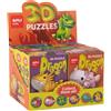 APLI Kids Apli Apli Display: 6 puzzle 3D a forma di drago