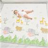 SUPERBE BEBE Tappeto Gioco Bambini Pieghevole 150x180x1cm Palestrina Neonato Montessori Reversibile Non Tossico E Impermeabile In Schiuma Per Bimbi. Palestra Neonati - Tappeto Tummy Time Neonati - Regalo Bambino