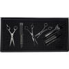 Générique Barber Tool Mat - 17,52 x 11,81 in Large Flexible, Hair Salon Service Mat, Professional Counter Protector Pads, Scissors Clippers Hairdressing Styling | Anti-Skid Pad Home Salon Beauty Tool Organizer
