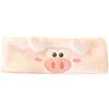 Uqezagpa Fascia morbida e confortevole con cuore di maialino per lavare il viso, trucco e pulizia, morbida fascia assorbente