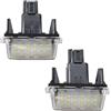 Yoegerery 2 PZ LED Licenza Numero Targa Luce Per Toyota Camry Corolla Yaris Prius C Ractis Verso Vitz Avensis