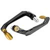 Buachois Paraleve Moto,22mm/7/8 Pollici Universale Moto Protezione per Manubrio,CNC Manubrio in Alluminio Freno Frizione Leva Protezione della Mano,per Moto, Auto Elettriche, Mountain Bike, Scooter (Oro)