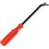 Tuidzljd Car Door Interior Trim Clip Panel Tappezzeria Fastener Clip Remover Tool Cacciavite Nail Puller 6 Pollici Rosso