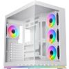 KRUX Case Krux Atron Midi-Tower ATX microATX Mini-ITX vetro temperato Bianco [KRXD018]