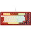 DUCKY Tastiera meccanica Ducky ProjectD x Fallout Tinker 75 - MX2A Speed-Silver RGB Cablata Usb-C Multicolore