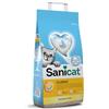 Sanicat - Lettiera per gatti Classic senza profumo | Assorbimento rapido | Prodotto di alta qualità per l'igiene del tuo gatto | Non lascia polvere | Formato 10 L
