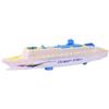 Generico Giocattolo Nave Mercantile - Crociera Lusso Realistica 35 Cm, LED Colorate, Effetti Sonori, Oceanica Dettagliata | Decorazioni Nautiche Forniture Feste Viaggio Bambini Ragazzi Ragazze Divertenti