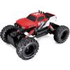 Maisto Tech RC Auto radiocomandata 4x4, Rock Crawler, Ruote giganti con tasselli, 2.4 GH.z, 6 direzioni, 35 m, fuoristrada, USB, Radiocomando bambino, Telecomando, Auto per bambini, +8 anni (78018)