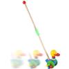 Generico Giocattolo push-pull in legno | Giocattolo didattico per animali in legno 55x12x10 cm | Ģiocattolo pieghevole da passeggio per bambine e ragazze | Allenamento 'equilibrio Abilità motorie Giochi ed