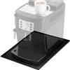 QWORK® Tappetino Silicone per Macchine caffè, 48x30cm Nero Antiscivolo tappetini, per macinacaffè, Macchine da caffè automatich