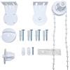 Furnished Tenda a Rullo con raccordi di Ricambio per Kit di Riparazione 25 mm Bambino Sicuro