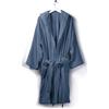 Caleffi Accappatoio in Cotone Blu Notte Soft - 1000435